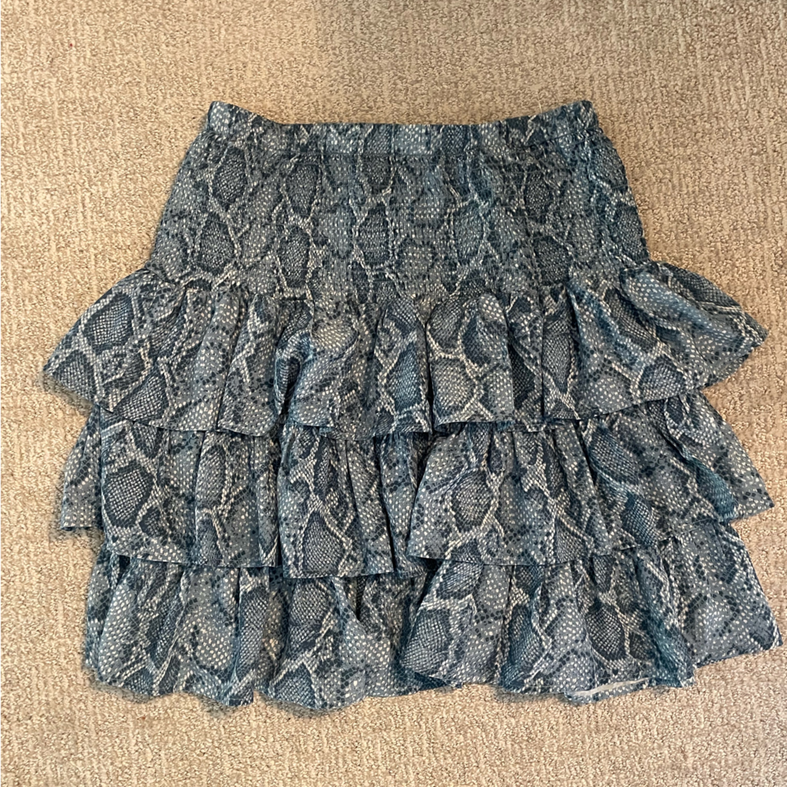 Acrobat Snakeskin Pattern Skirt. New With Tags Size Small